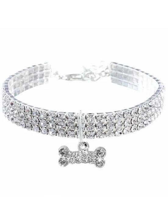 Miss Glam Co. Other - Sparkling Bling Dog Necklace